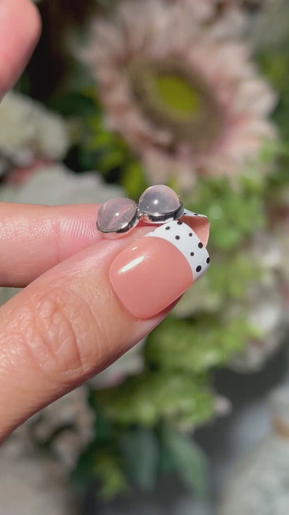 Rose Quartz Earrings