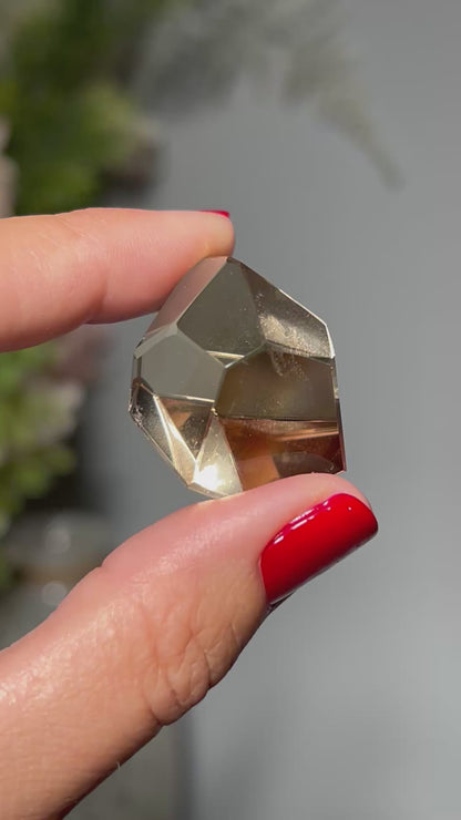 Citrine Faceted Freeform #17