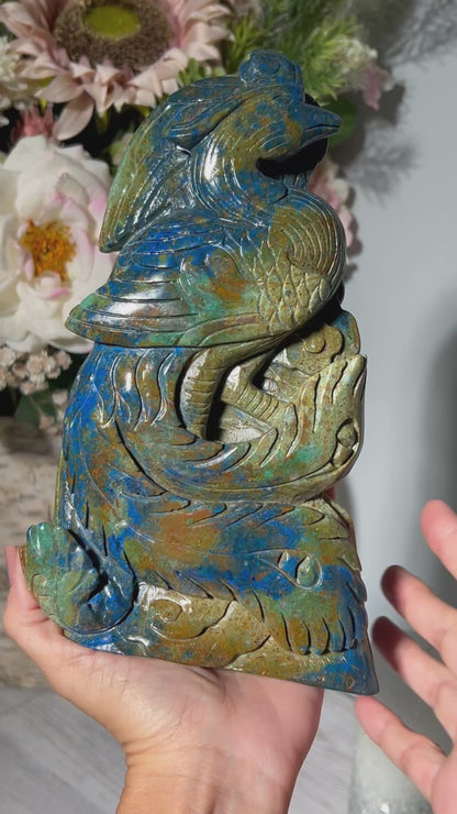 Phoenix Pine Phoenix Bird (8.3", 212mm)