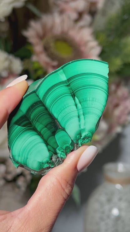 Malachite Slab (2.9", 75mm)