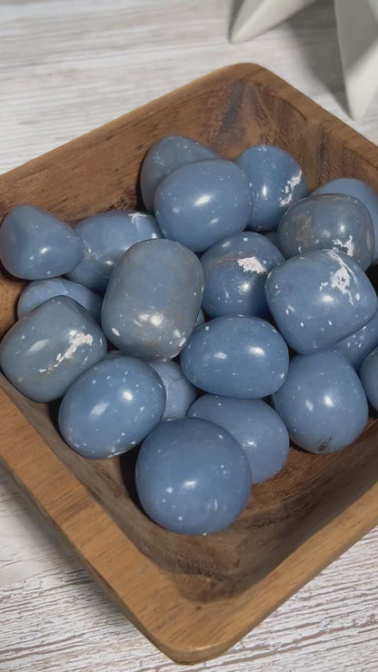 Tumbled Angelite
