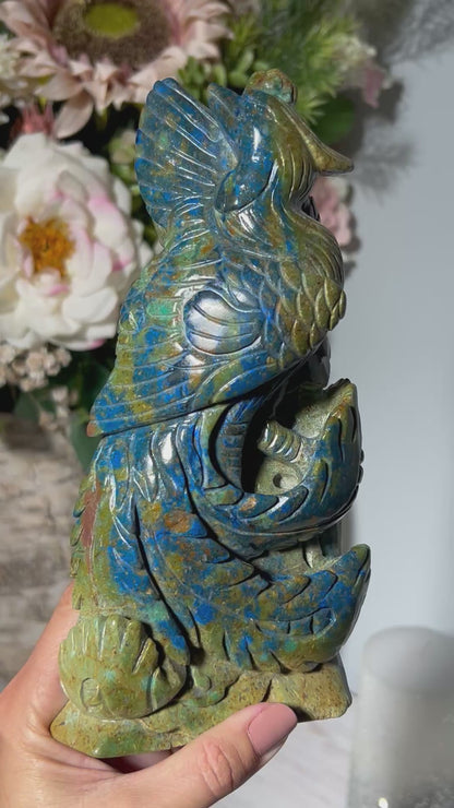 Phoenix Pine Phoenix Bird (7.9", 200mm)