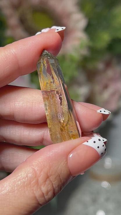 Golden Healer with Chlorite Tower