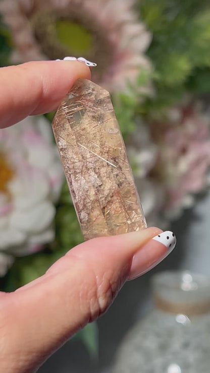 Lodolite and Rutile Tower