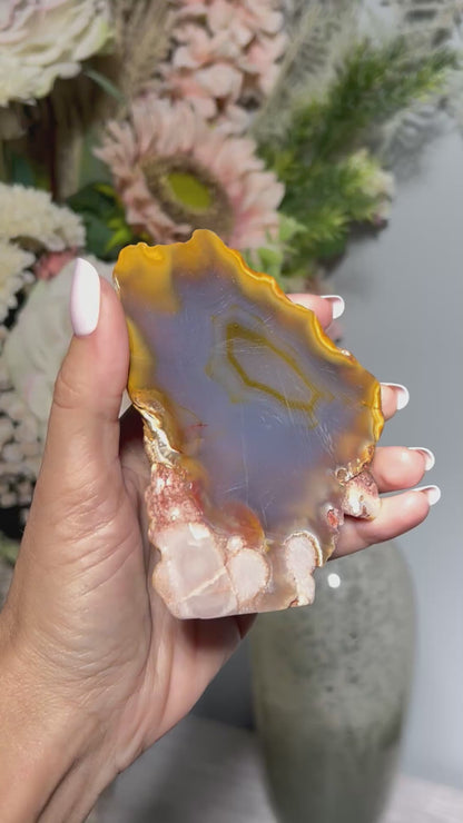 Flower Agate Slab #254