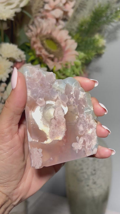 Flower Agate Slab #136