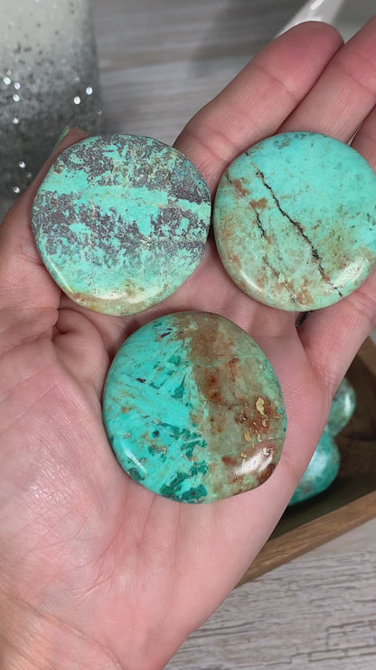 Flat Peruvian Turquoise