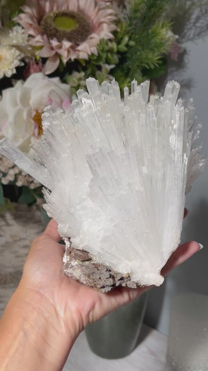 Natural Scolecite Cluster (6.6", 167mm)
