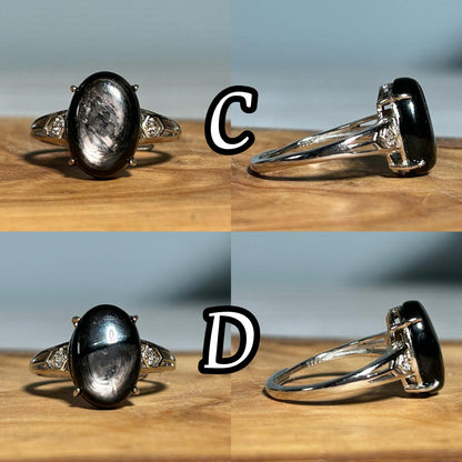 Hypersthene Sterling Silver Rings & Pendants