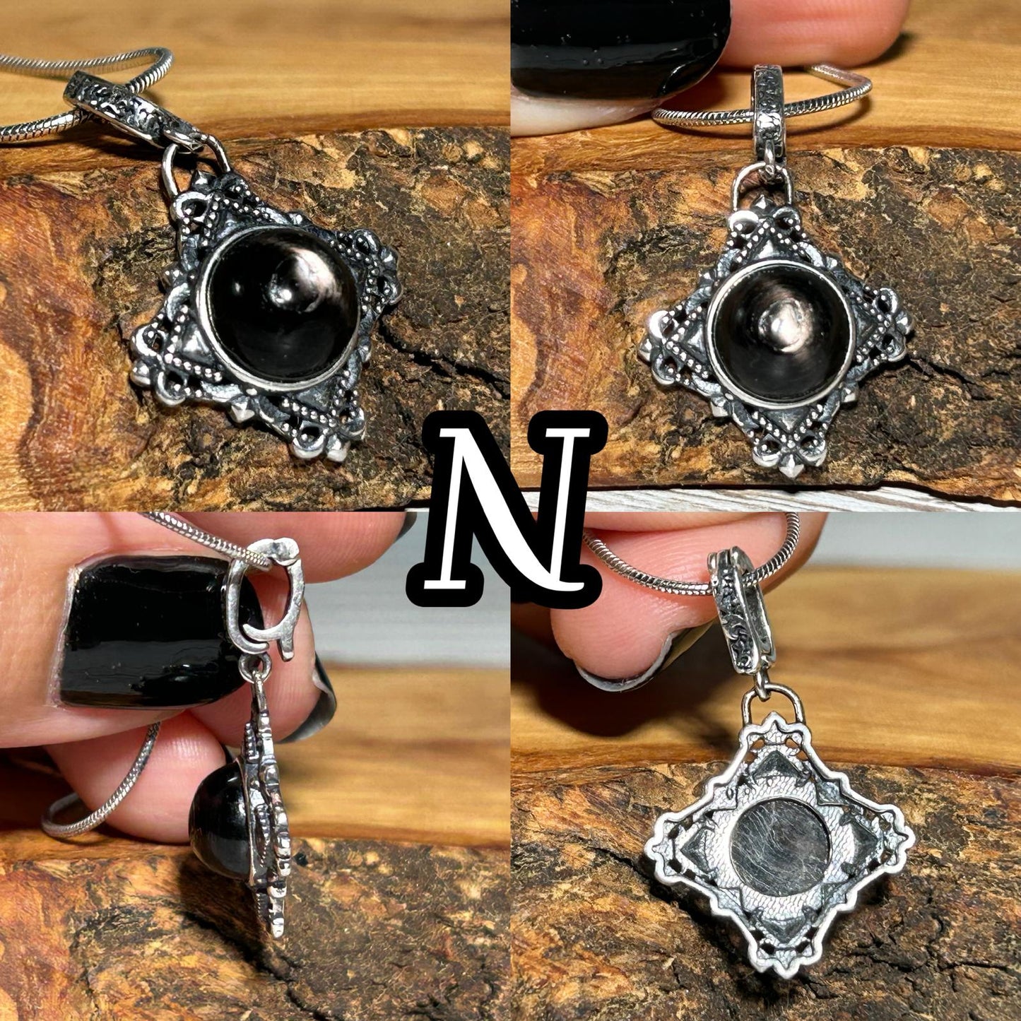Hypersthene Sterling Silver Rings & Pendants