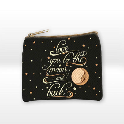 Love You To The Moon Coin Purse