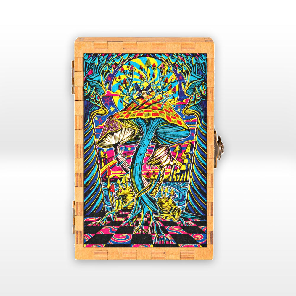 Mushroom Tarot Card Box
